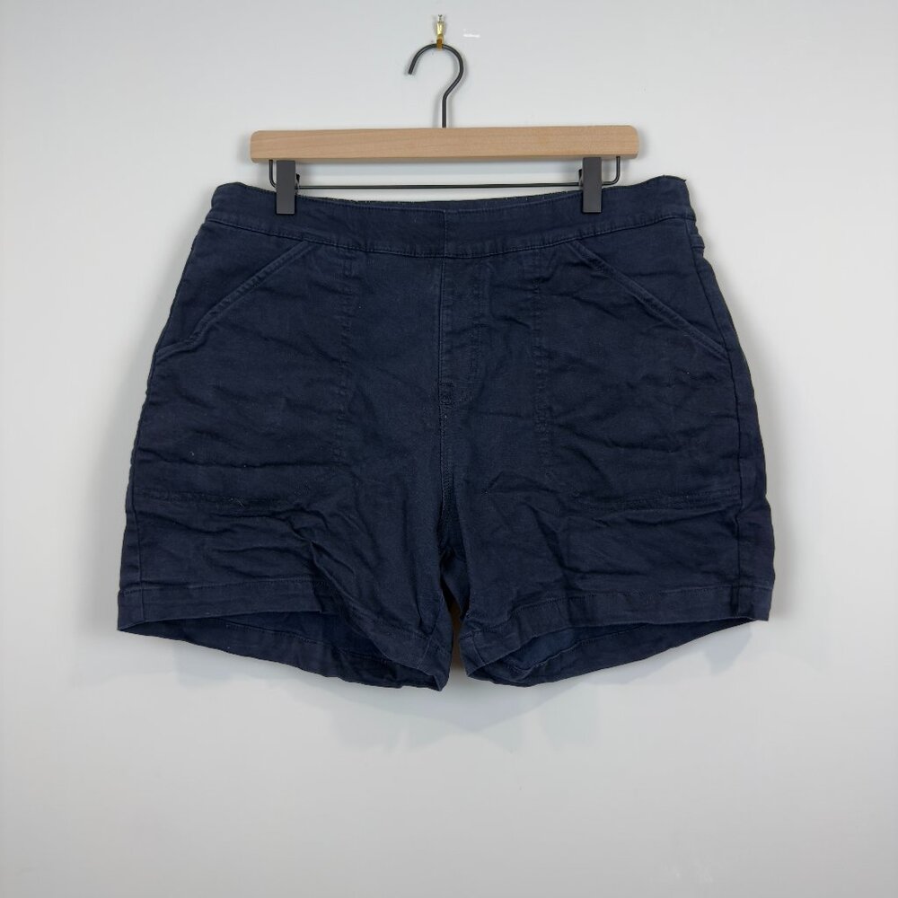 Nautica Jeans Women's Pull On Shorts, Size L